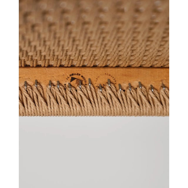 Model 78 Dining Chairs in Teak with Paper Cord Weave by Niels O. Møller for j.l. Møllers, Denmark, 1960s, Set of 6 For Sale - Image 18 of 18