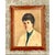 Vintage 1968 Signed Portrait Painting For Sale In West Palm - Image 6 of 12