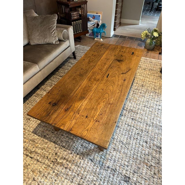Antique Coffee Table in Chestnut For Sale - Image 10 of 10