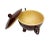 Chinese Dark Brick Red Ancient Style Ding With Dragon Handles and Legs For Sale - Image 4 of 8