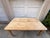 Vintage English Pine Farmhouse Dining Table Refectory Country Kitchen Island For Sale - Image 9 of 18
