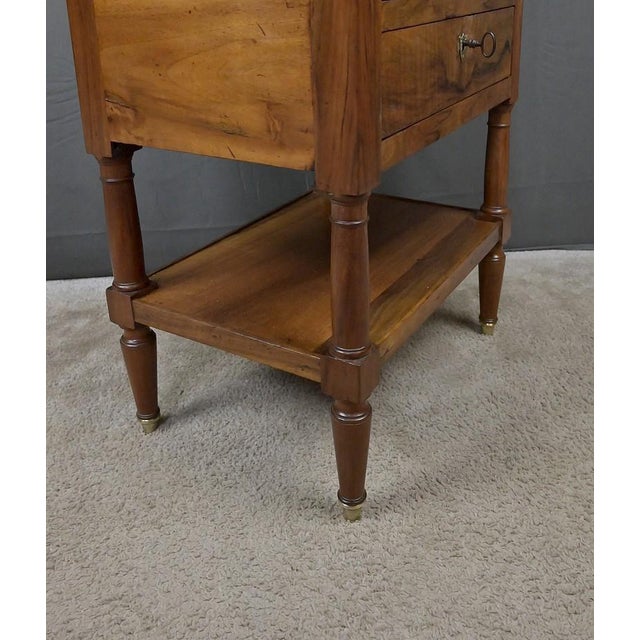 Small Louis-Philippe Walnut Side Table, 19th Century For Sale - Image 12 of 18