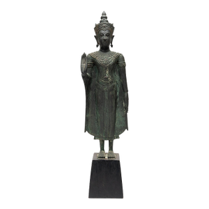 Thai Standing Buddha of Protection, C. 1900