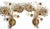 Vintage Brass Lead Crystal Wall Lamps from Palwa, 1960s, Set of 2 For Sale - Image 12 of 12