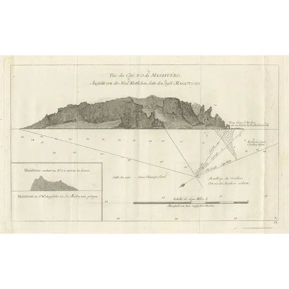 Alejandro Selkirk Island, 1774, Paper For Sale