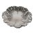 1950s Mid-Century Modern Spanish Sterling Silver Leaf Centerpiece Bowl For Sale