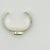 1990s Vintage Southwestern Navajo American Silversmith Fritson Toledo Sterling & Green Turquoise Cuff Bracelet - 7” For Sale - Image 15 of 18