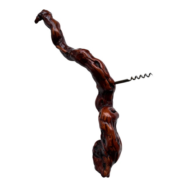 1930s Extra Large Grape Vine Branch Wine Opener From the Loire Valley For Sale