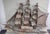 Brutalist Monumental 48” MCM Brutalist Copper & Driftwood Sailing Ship Wall Sculpture For Sale - Image 3 of 4
