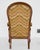 Wood Italian Reclining Upholstered Armchair of Walnut, 19th Century For Sale - Image 7 of 18
