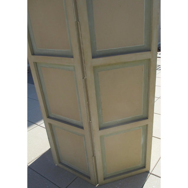 Art Deco 3 -Panel Floor Screen by Boris Lovet-Lorski Circa 1940s For Sale - Image 10 of 11