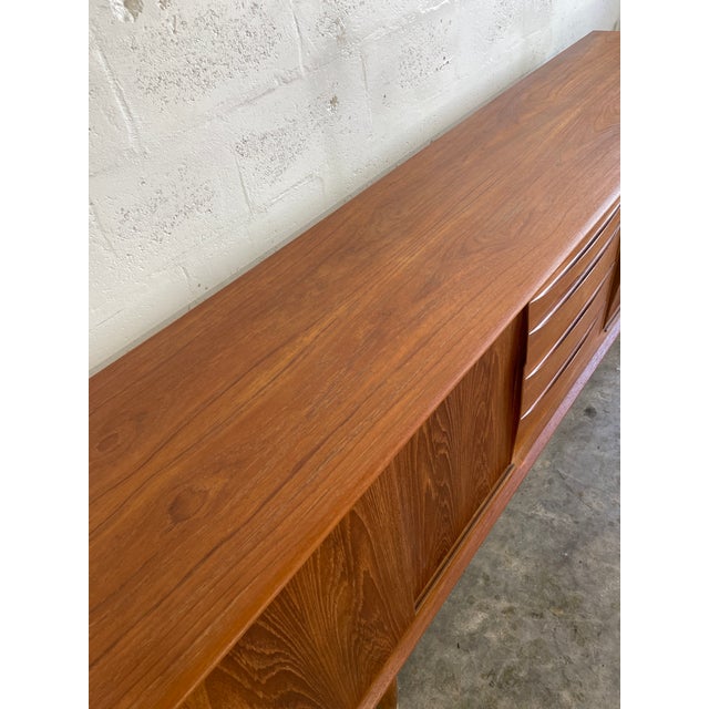 Arne Vodder for Skovby 7738 Mid Century Danish Modern Teak Credenza For Sale In Miami - Image 6 of 11