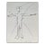Frank Wallace Modern Crucifix Drawing For Sale