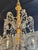 Traditional 19th Century Italian Giltwood and Crystal Chandelier For Sale - Image 3 of 8