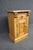 Antique Scandinavian Pine One Drawer Cabinet Nightstand For Sale In Philadelphia - Image 6 of 12