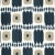 Schumacher Kandira Fabric in Indigo For Sale