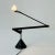 Gold Black Aluminum Zelig Table Lamp by Walter A. Monici for Lumina, 1980s For Sale - Image 8 of 10