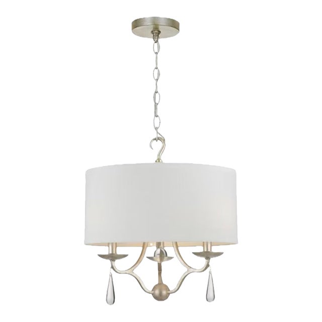 Crystorama Manning 3-Light Chandelier For Sale