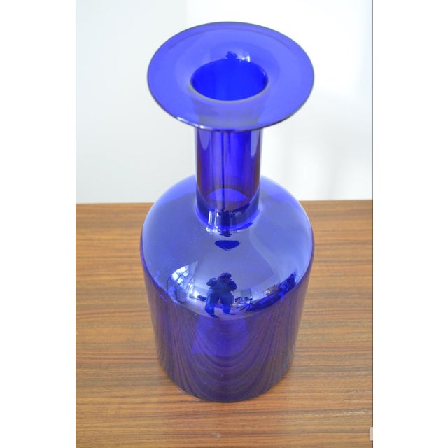 Mid-Century Modern Floor Vase by Otto Brauer for Holmegaard, 1960s For Sale - Image 3 of 5