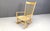 Mid century beech wooden and papercord rocking chair designed by Hans J Wegner for FDB Mobler in the 1960s. Beautifully...