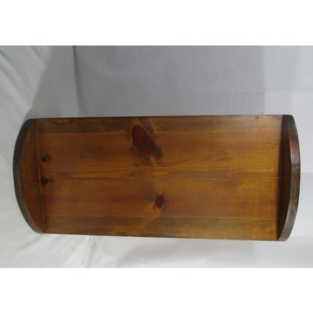 This is an all wood, hand made doll cradle. I cannot see any nails or screws showing to say how it was constructed, also...