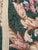 French-Aubusson-Style Tapestry, Floral Motif on Green and Cream Ground For Sale - Image 4 of 6