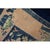 1920s Antique Blue Field Vase Medallion Wool Knotted Peking Runner Small Rug For Sale - Image 11 of 11