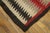 Early 20th Century 1930s Multicolor Stripe Antique American Navajo Eye Dazzler Rug '1" X 4'7" Flatweave Wool Carpet For Sale - Image 5 of 6