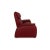 Animal Skin Cumuly 3-Seater Sofa in Red Leather from Himolla For Sale - Image 7 of 10