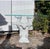 Hollywood Regency 1970s Monkey Form Composite & Glass Console Sofa Table For Sale - Image 3 of 9