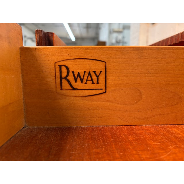 Vintage "Pagoda" Dresser by R-Way Furniture Company For Sale - Image 12 of 15