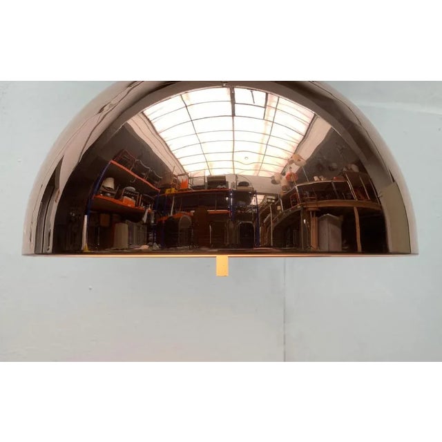 Metal Mid-Century German Dome Copper Pendant Lamp from Staff Leuchten, 1960s For Sale - Image 7 of 18