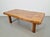 Brown Mid-Century Brutalist Coffee Table in Oak, Spain, 1960s For Sale - Image 8 of 12