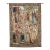 Medieval Trumpeters Handwoven Tapestry - 208 X 150 Cm (6'10" X 4'11") - Requires Rod Size 4 For Sale