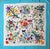 Gucci Flowers and Insects Silk Scarf 1990 For Sale