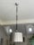 Silver Contemporary CL Sterling & Son Small Hanging Shade Pendant Light Adjustable Height For Sale - Image 8 of 8