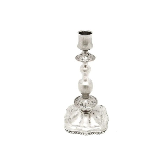 Beidermeier Candleholder from Fraget, Poland, 1850s For Sale - Image 5 of 12