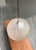 Large Vintage Italian Acrylic Dome Pendant, 1970s For Sale - Image 10 of 18