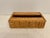 Tan Wicker Bamboo Tissue Box Cover Holder in the Crespi Style For Sale - Image 8 of 8
