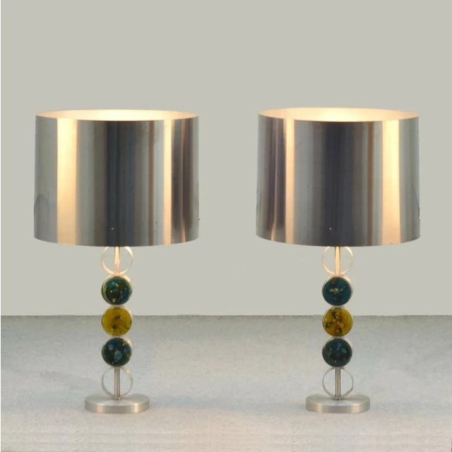 Large Table Lamps by Nancy Still for Raak, 1970s, Set of 2 For Sale - Image 4 of 13