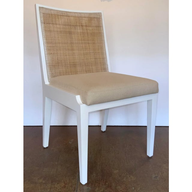 White Bungalow 5 Organic Modern White Ernest Side Chair For Sale - Image 8 of 8