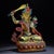 Late 19th Century Vintage Liuli Glass Manjushri Bodhisattva Sculpture For Sale - Image 5 of 10