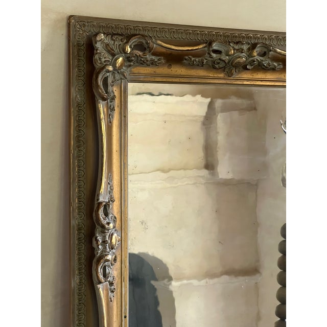 Antique Wavy Glass Mirror & Frame Chairish