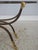 Iron Brass & Glass Rams Head Coffee Table For Sale - Image 4 of 13