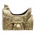 Vintage Brass Saddle Planter: Farmhouse Decor For Sale