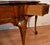1920 Antique English Regency Burl Walnut Console Table One Drawer Accent Table For Sale - Image 9 of 15