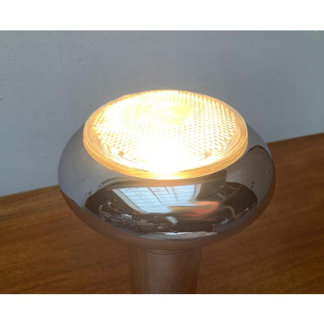 Mid-Century Space Age Chrome Table Lamp, 1960s For Sale - Image 6 of 18