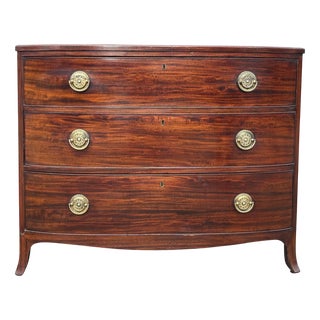 George III Mahogany Chest of Drawers, 1790s For Sale