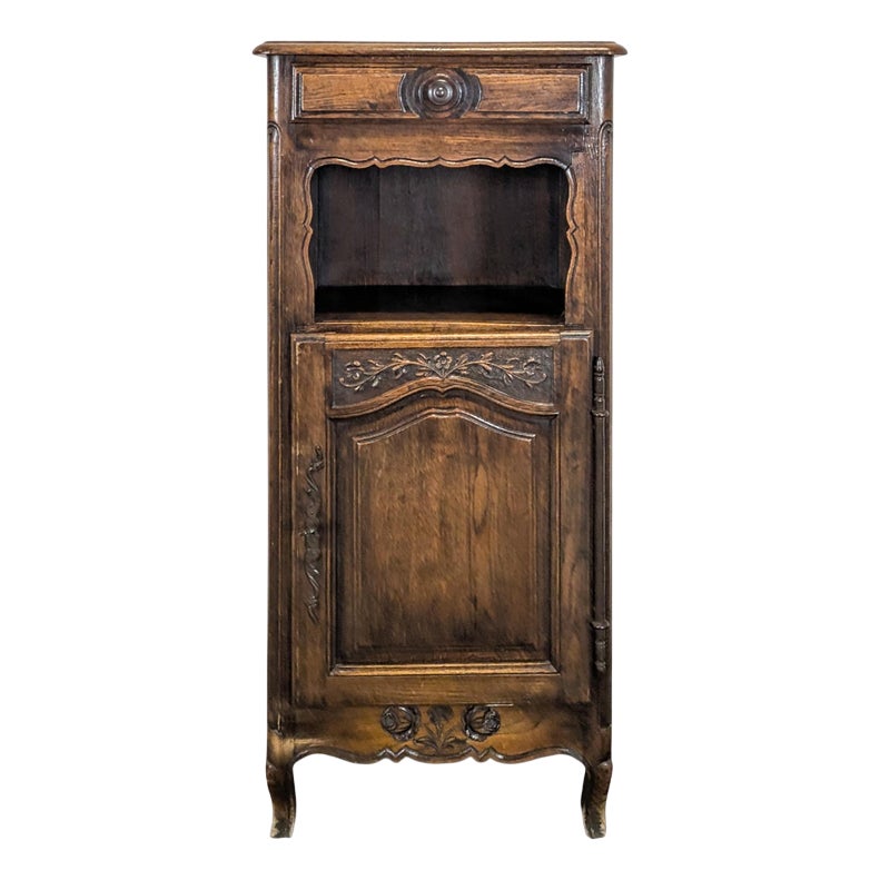 Neo-Rustic Jam Cupboard in Solid Oak | Chairish