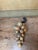 Chocolate Large Vintage Italian Alabaster Grape Cluster Sculpture For Sale - Image 8 of 11